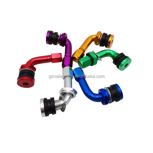 <span class=keywords><strong>Valve</strong></span> de pneu universelle <span class=keywords><strong>coudée</strong></span> à angle de 90 degrés, tige de <span class=keywords><strong>valve</strong></span> à boulon en aluminium en métal PVR32 modifié, <span class=keywords><strong>valve</strong></span> à rabat de pneu chromée de remplacement - Product Image 6