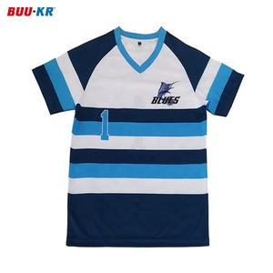 Camiseta de Fútbol Retro Personalizable con Nombre de Equipo, Estilo Vintage, de Poliéster Transpirable, Marca Buker, para Hombre - Product Image 5