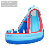 Château gonflable pour enfants AirMyfun personnalisable en usine, toboggan gonflable, tissu PVC 420D+840D, capacité de 135 kg, 3 passagers, certifié EN71