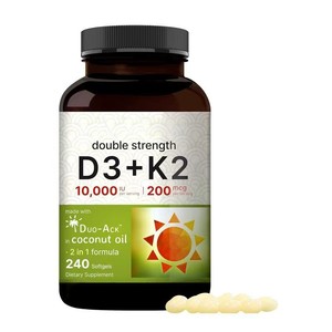 Capsule de vitamine D3 + K2, poudre blanche, Turquie, complément alimentaire pour adultes, LP 1 capsule à prendre avec les repas hebdomadaire - Product Image 1