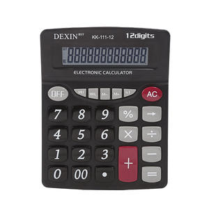Calculadora Electrónica Dexin KK-111-12 de 12 Dígitos, Funciona con Batería, para Uso en Oficina y Negocios - Product Image 5
