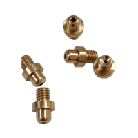 Custom CNC Machining Brass Fasteners M3-M10 Male Female Thread Hexagon Standoffs Gasket With Zinc Plating
