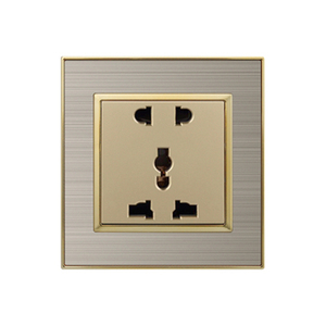Prix usine Électrique Accessoires Chevilles, 5Pin Prise Murale Avec Double USB - Product Image 4