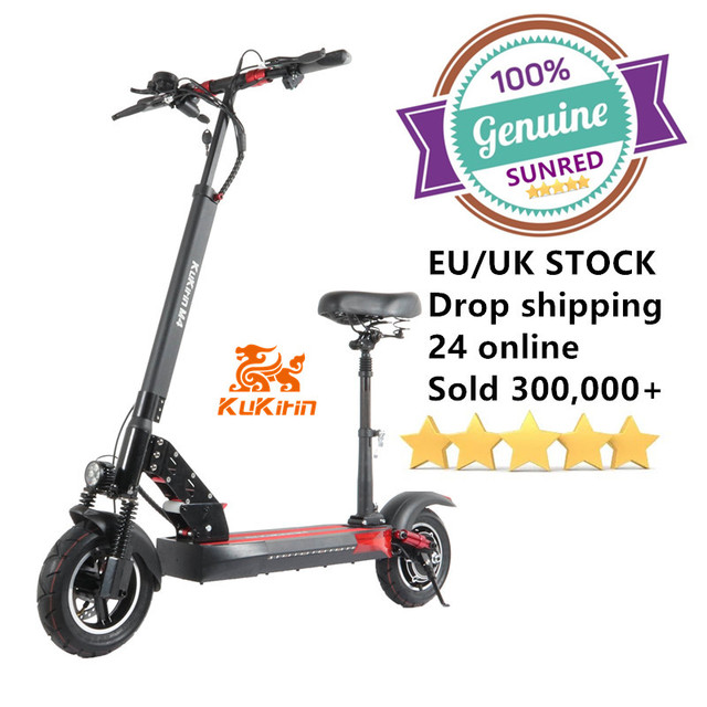 2024 New Arrivals Ready to Ship Fast Delivery 10 Inch Tyre 500W IPX4 Waterproof Kukirin M4 PRO Electric Scooter Manufacturers