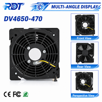 Ventilateur axial de refroidissement original DV4650-470 AC 230V 120x120x38mm 12038 19W pour armoire de commande Rittal et ventilation industrielle