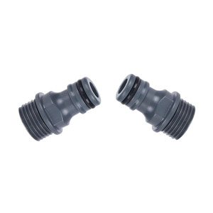 Conector Rápido Personalizado con Rosca Macho G1/2 - Adaptador <span class=keywords><strong>de</strong></span> <span class=keywords><strong>Conexión</strong></span> en Ángulo para Tuberías <span class=keywords><strong>de</strong></span> Agua <span class=keywords><strong>de</strong></span> PVC - Product Image 1