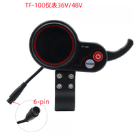 Kit de contrôleur 48V 20A TF-100 pour trottinette électrique, contrôleur de moteur intelligent sans balais 36V 48V, affichage à 6 broches, Kugoo M4