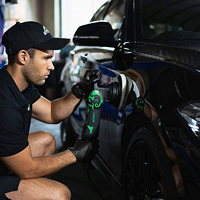 Équipement complet pour atelier de carrosserie automobile, polisseuse et ponceuse à double action pour fournitures de peinture et préparation des surfaces, 700W, 100-240V