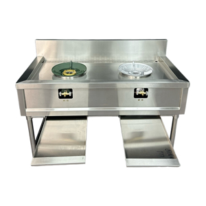 VICTORY 30% de réduction Réchaud à gaz haute pression commercial thaïlandais en acier inoxydable Kwali Range SS Stall spécial pour restaurant et hôtel - Product Image 2