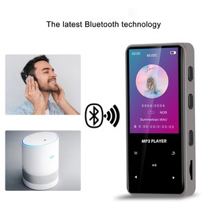 เครื่องเล่น MP3 แบบพกพา หน้าจอสัมผัส 2.4 นิ้ว รองรับบลูทูธ พร้อมฟังก์ชั่นอ่านอีบุ๊ก ลำโพงในตัว เหมาะสำหรับนักเรียน เล่นเพลงแบบไม่สูญเสียคุณภาพ - Product Image 4