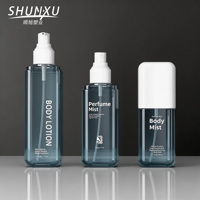 Flacon pulvérisateur fin en plastique PET transparent givré personnalisé pour cosmétiques, 80, 100, 120 ml, emballage beauté, flacon pour crème solaire, tonique pour le corps et le visage