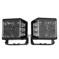 Lampe de travail à LED pour moto Projecteur de phare à LED pour moto Projecteurs de conduite Lampe antibrouillard pour voiture Camion