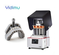 Nouvelle imprimante 3D YIDIMU 8K automatique en alliage d'aluminium avec écran LCD, haute précision, USB/WiFi, compatible Windows, 110-220V, garantie 1 an, pour résine, dentaire et bijoux