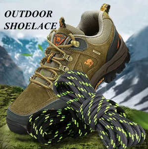 Cordones para <span class=keywords><strong>Botas</strong></span> YST Honey Badger, Hechos en China, Irrompibles, Resistentes, de Poliéster Estampado, para <span class=keywords><strong>Botas</strong></span> de Senderismo, Rojo y Negro, 72 - Product Image 3