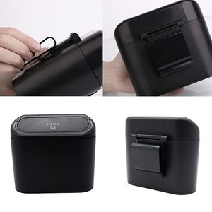 <span class=keywords><strong>Cestino</strong></span> Portatile Pieghevole per Auto, <span class=keywords><strong>Mini</strong></span> Bidone della <span class=keywords><strong>Spazzatura</strong></span> in Plastica Impermeabile con Coperchio per Auto - Product Image 5