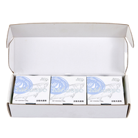 Boîte postale portable réutilisable et écologique en carton ondulé recyclé avec gaufrage personnalisé et revêtement UV pour aliments pour animaux de compagnie, fabriquée par un fabricant OEM