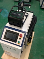 PHT-1500W Machine portable multifonctionnelle de soudage, découpe et décapage de rouille par fibre optique, refroidissement par eau, prix compétitif