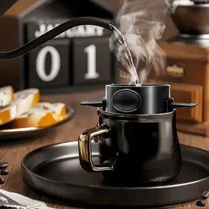 <span class=keywords><strong>Filtre</strong></span> à <span class=keywords><strong>café</strong></span> portable et réutilisable Kingze, écologique, en plastique, pour la maison, le camping, les voyages, <span class=keywords><strong>cafetière</strong></span> - Product Image 3