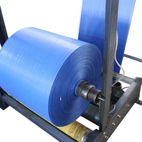 Rouleau de tissu plastique tissé en Pp, pour maïs, blé et Grain, haute qualité