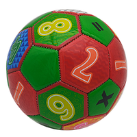 Bricolage cousu à la machine petite forme ronde Pvc enfants taille deux Mini Promotion cadeau jouet ballon de football