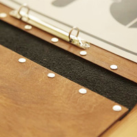 MCX – Carnet universel multifonctionnel en bois sur mesure, pages remplaçables, gravure de logo, cadeau créatif