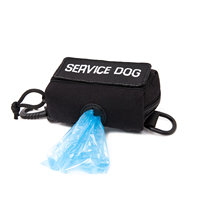 Accessoire de marche pour animaux de compagnie personnalisé chien caca sac support néoprène vente en gros de déchets pour animaux de compagnie merde sacs distributeur pochette