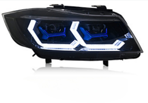 Faro delantero automático para <span class=keywords><strong>BMW</strong></span> E90 335i <span class=keywords><strong>335d</strong></span> 335xi 4DR Sedan 2005-12 faros delanteros LED de animación dinámica para <span class=keywords><strong>BMW</strong></span> E90 otras partes del cuerpo - Product Image 2