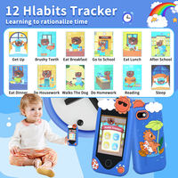 Mini téléphone intelligent tactile pour enfants, double caméra, MP3, jeux éducatifs, musique, plastique, 3-6 ans, garçons et filles, vente chaude