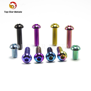 Titan Titan Bu Lông M3 M4 M5 M6 M8 <span class=keywords><strong>M10</strong></span> Nút Hex Allen Đầu Vít Cho Xe Đạp Mô Hình Máy Bay <span class=keywords><strong>Ti</strong></span> Ốc Vít - Product Image 3
