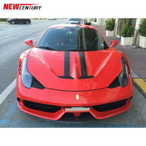 Pare-chocs avant de style DMC pour Ferrari 458 Italia 2011-2016, kit de modification de carrosserie, <span class=keywords><strong>garde</strong></span> de pare-chocs avant, lifting, pièces de tuning - Product Image 3