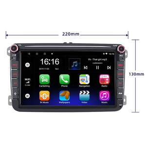 <span class=keywords><strong>2</strong></span> Double <span class=keywords><strong>Din</strong></span> Android 8 pouces Système de navigation Gps Écran tactile Vidéo <span class=keywords><strong>Autoradio</strong></span> pour Vw Tiguan <span class=keywords><strong>Passat</strong></span> <span class=keywords><strong>B5</strong></span> Beetle Caddy - Product Image 2