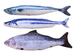 Pez de juguete de simulación para mascotas, hierba gatera de peluche, gatito, carpa, palo divertido para gato - Product Image 4