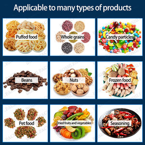 Escala de combinação eletrônica vertical automática dupla cabeça 5KG 10 kg pesando enchimento selagem máquina de embalagem para arroz - Product Image 2