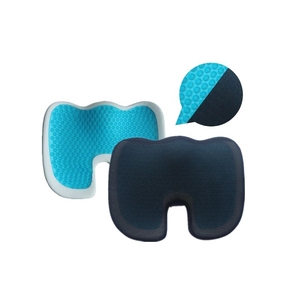 Gel Enhanced Seat <strong>Cushions</strong> Non-Slip Orthopedic Gel &amp; <strong>Memory</strong> <strong>Foam</strong> Coccyx for Tailbone Pain Office Chair Car Seat <strong>Cushion</strong> - Product Image 3