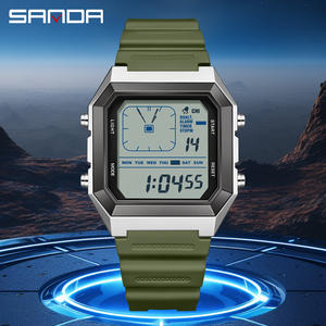 SANDA 6307 Nuevo Reloj Electrónico LED para Hombre, Reloj Deportivo Impermeable con Alarma, Reloj Multifuncional de Moda para Estudiantes - Product Image 3