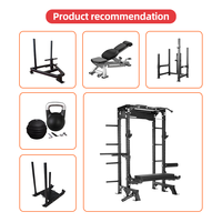 Reformer de Pilates en bois de qualité supérieure, robuste, avec coussin haute densité et ressorts réglables, pour exercices de gym et de Pilates, incluant une boîte d'assise et une planche de saut