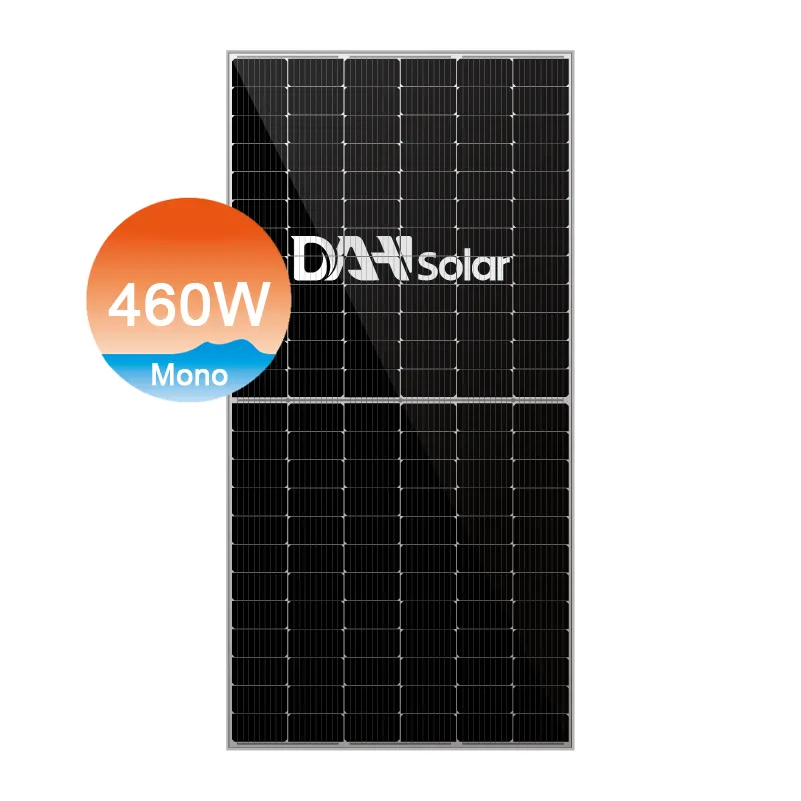 Painéis solares crystalline, 166mm 72 células meia corte mono 455w 460w 465w pv módulo painéis solares mono 450 w