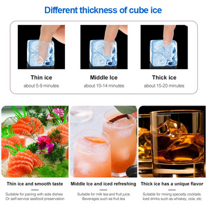 Chất lượng cao Tự động <span class=keywords><strong>Ice</strong></span> Maker Máy 20kg <span class=keywords><strong>Ice</strong></span> Cube tủ lạnh cho doanh nghiệp nhỏ ý tưởng - Product Image 6