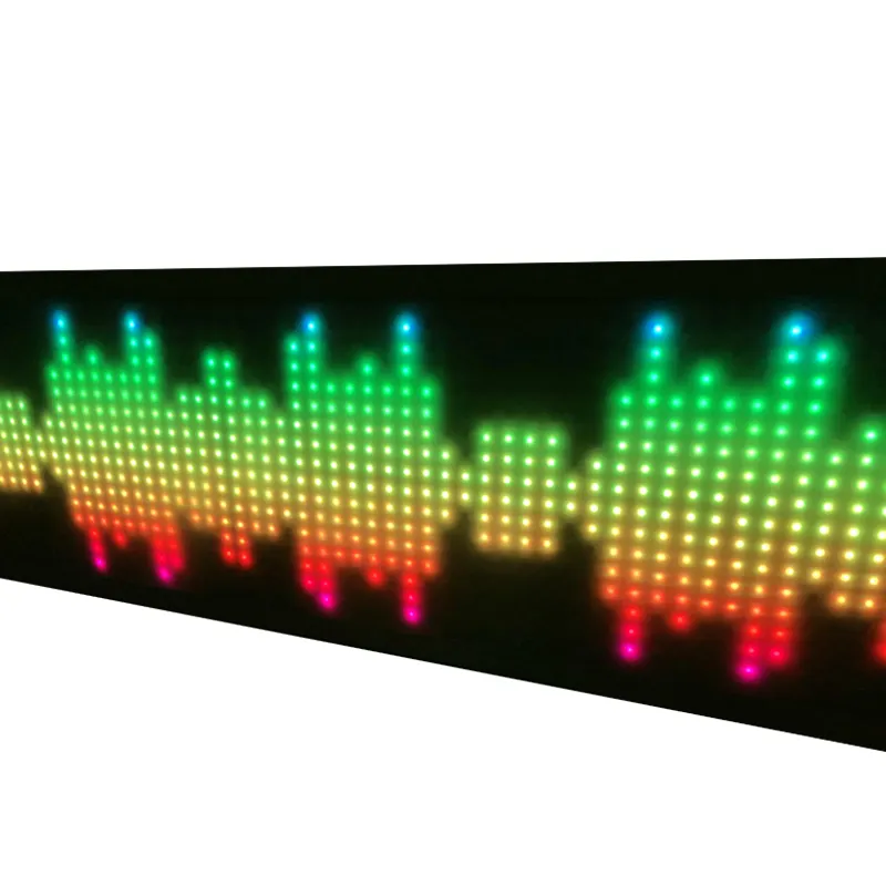 SENSELED metin led hareketli reklam ışık ekran programlanabilir kiti müzik ekran