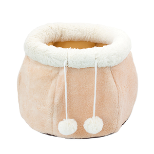 <span class=keywords><strong>Chat</strong></span> en gros pliable à double usage hiver chaud <span class=keywords><strong>fermé</strong></span> court nid de <span class=keywords><strong>chat</strong></span> en peluche nid de <span class=keywords><strong>panier</strong></span> de poisson - Product Image 4