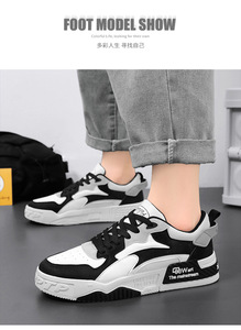 Soldes Flash	Baskets et Chaussures Blanches Pour Homme	Nouvelle Collection	Homme - Product Image 3
