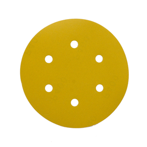 Lixa-Lijas de 6 pulgadas Para lijar coches, lijadoras automotrices P80, papel de arena Para automóviles - Product Image 1