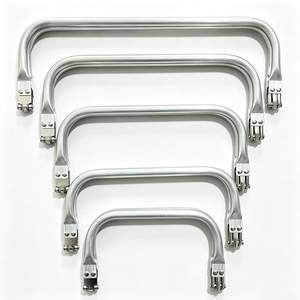 Durable Tubular Aluminum Bag Frame Clasp Multi‑Size 16‑19‑22‑25cm‑Internal Metal Structure For Fabric <b>Clutch</b> Purse Hardware Supp - Product Image 5
