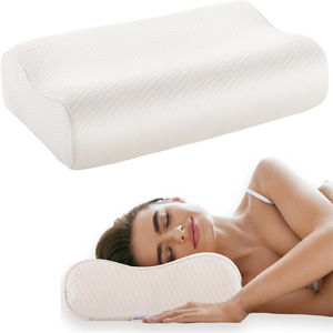 Oreiller cervical en mousse à mémoire de forme haute et basse Oreiller ergonomique de soutien du cou pour les dormeurs latéraux et arrière - Product Image 4