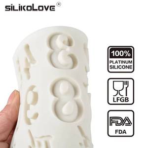 Number and Letter Shaped Gummy <b>Silicone</b> DIY Baking Craft Cake Decorating <b>Tool</b> Chocolate Mold - Product Image 5