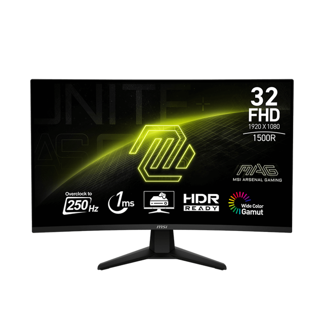 New Gaming Monitor IPS MAG 32C6X 250Hz 1920 X 1080 FHD 1ms RESPONSE TIME Gaming Screen Esports PC Gaming Monitor PC