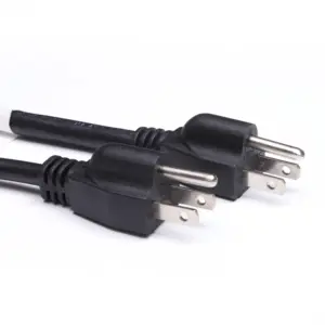 power cord 3 prong 220V America ac power cables with plug
