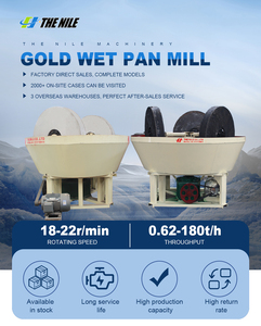 Lunga durata della padella bagnata mulino a rulli bagnato Pan mulino in miniera - Product Image 2