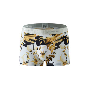 Boxer da Uomo Stampati all'Ingrosso, Slip Personalizzati di Alta Qualità in Stile Cinese, Confezione da 4, Comodi Boxer Senza Cuciture - Product Image 6