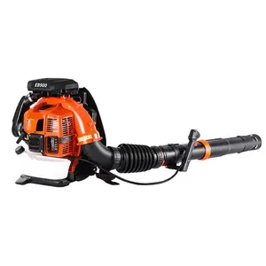 Multifunctionele 75.6cc Big Power Benzine Rugzak Lucht Sneeuwblazer Machine Petro Leaf Vacuüm Blazen Prijs